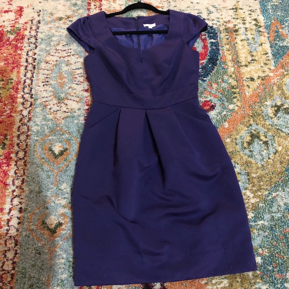Purple Shoshanna Mini Dress